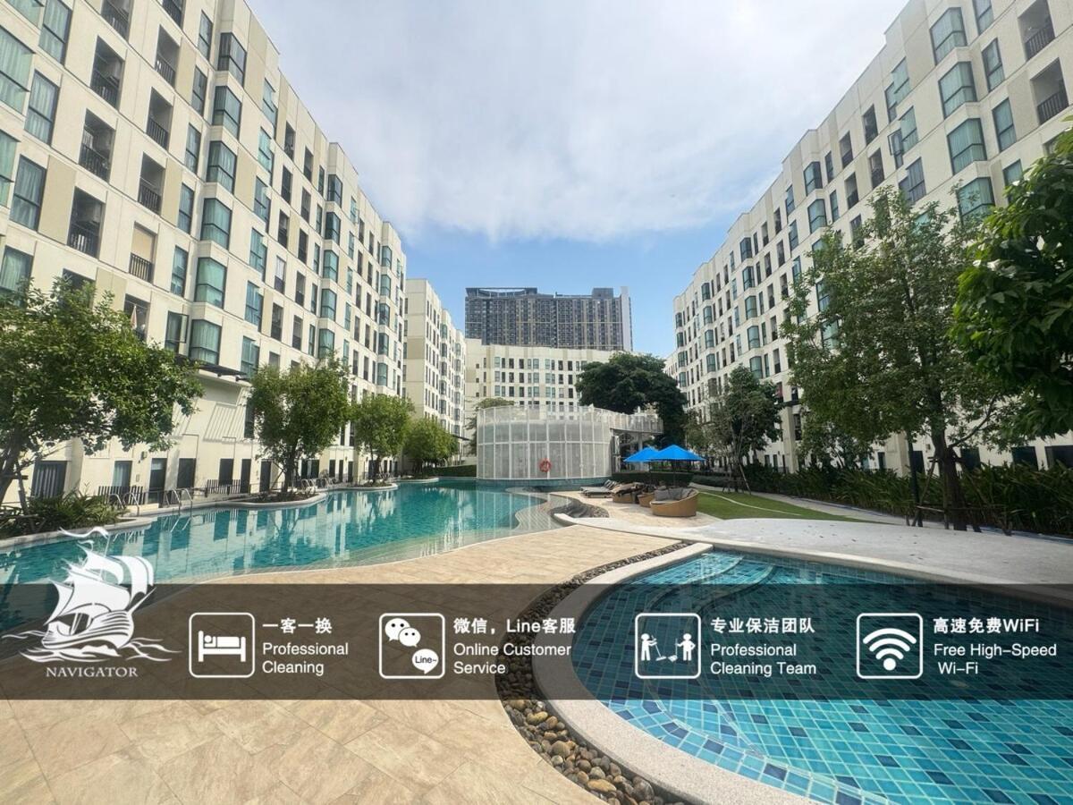 Unio Sukhumvit 72 Boutique Condo Ban Khlong Samrong Bagian luar foto